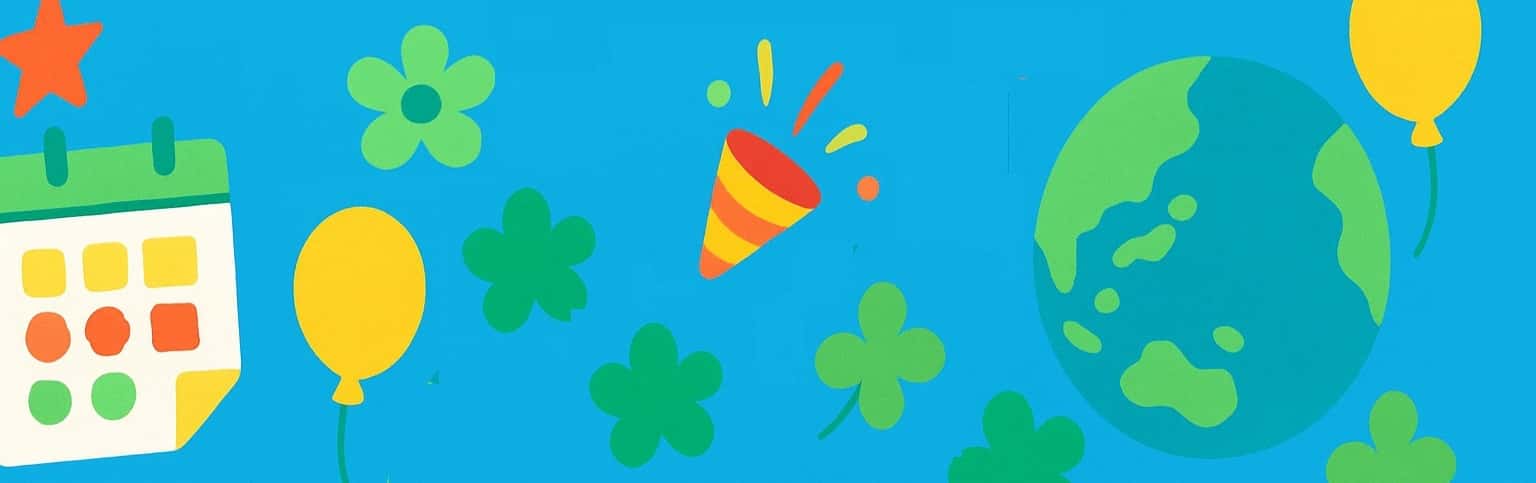 Holiday Calendar Title Banner